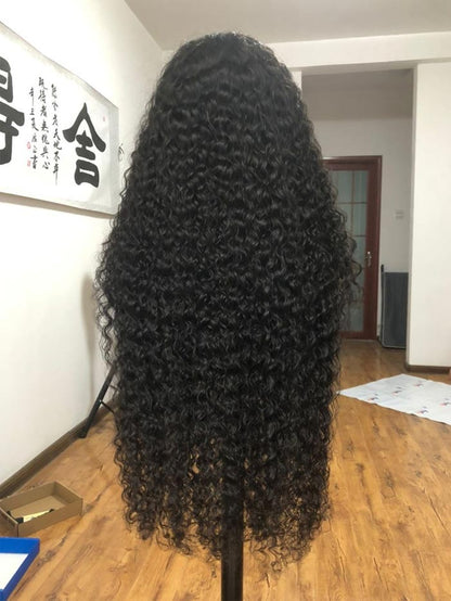 Best Beauty Hair 36 Inches 13x6 HD Lace Frontal Wig Water Wave 250% Density Human Hair