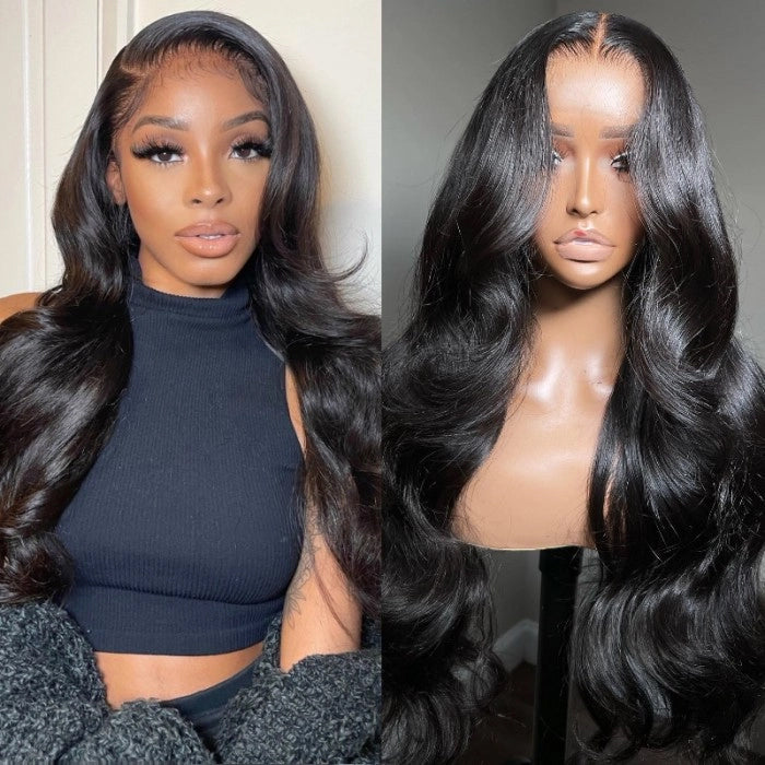 Best Beauty Hair 6x4 Glueless Lace Wig Wear and Go Virgin Human Hair Body Wave