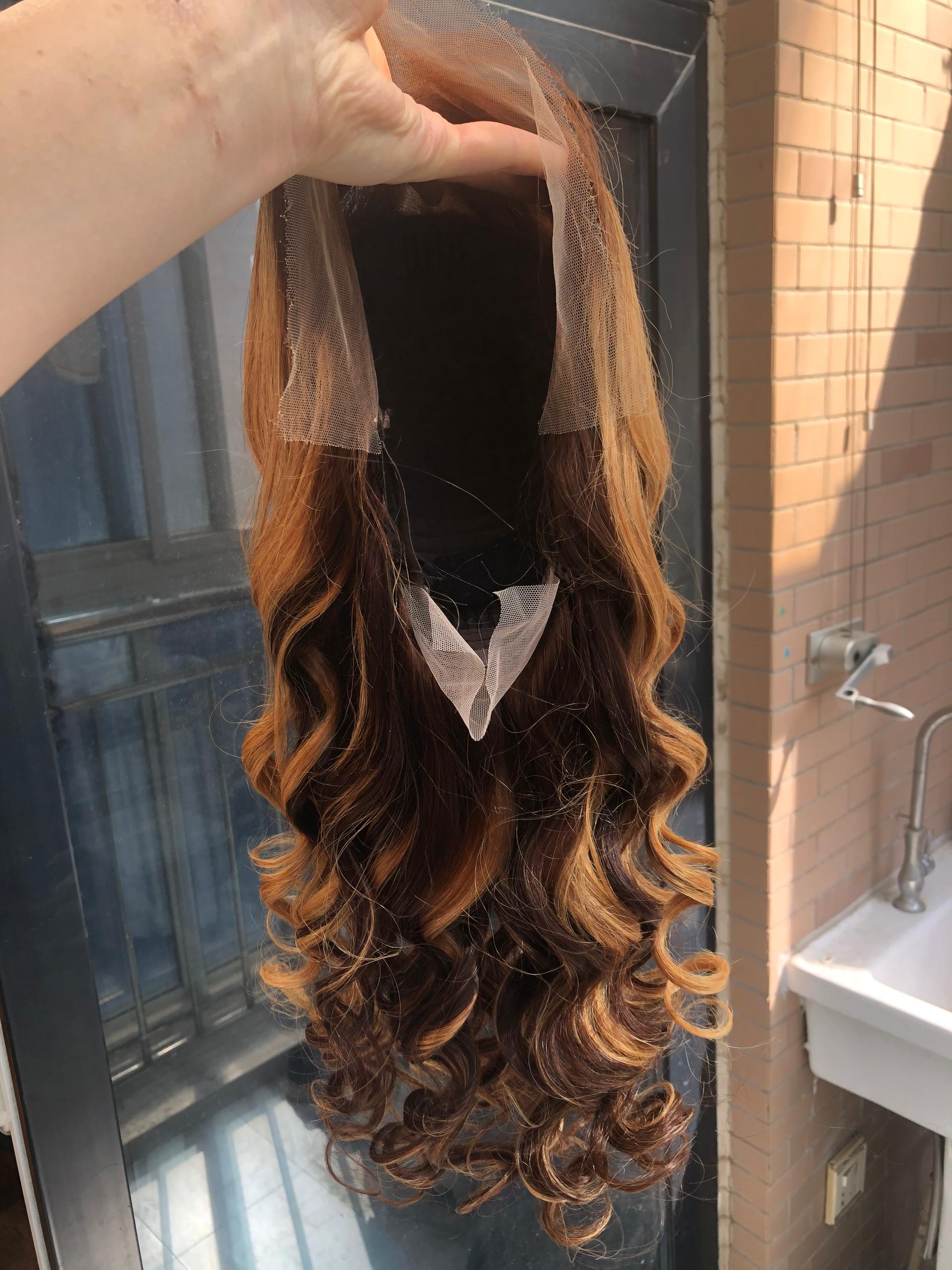 Best Beauty Hair Customized Ombre Highlight Lace Frontal Wig Human Hair