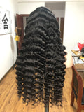 Best Beauty Hair Deep Waave 13x4 Transparent Lace Front Wig Virgin Human Hair