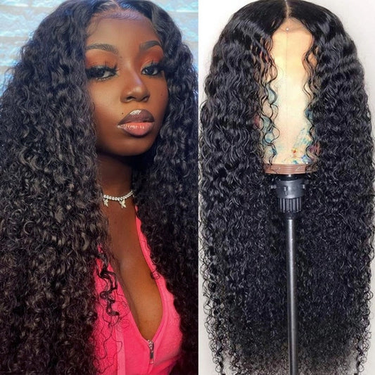 Best Beauty Hair Jerry Curl Wear Go 6x4 Glueless Lace Wig Virgin Human Hair