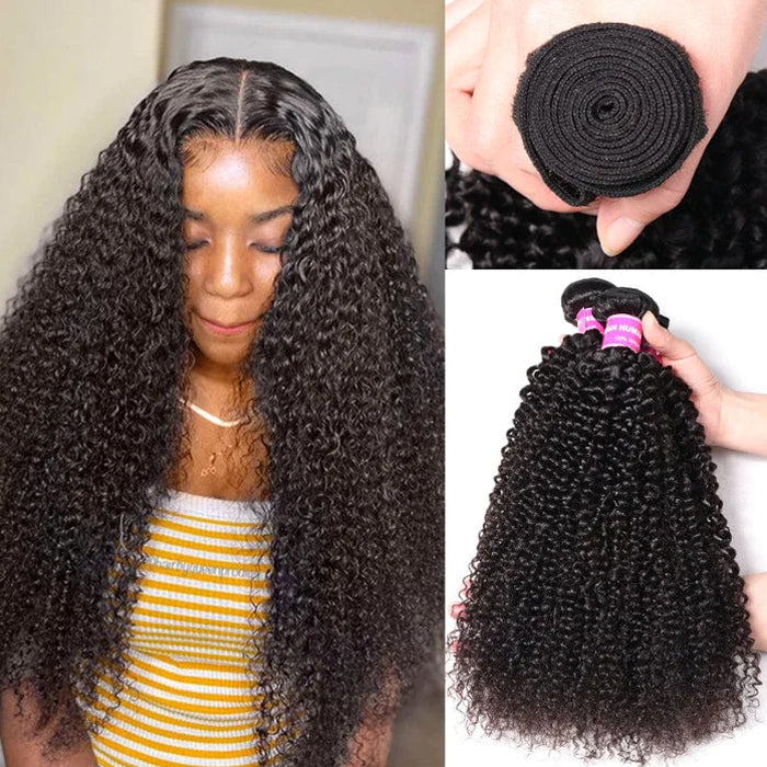 Jerry Curl Hair Weaves 3 or 4 Bundles Deals Best Beauty Virgin Human Hair Extensions