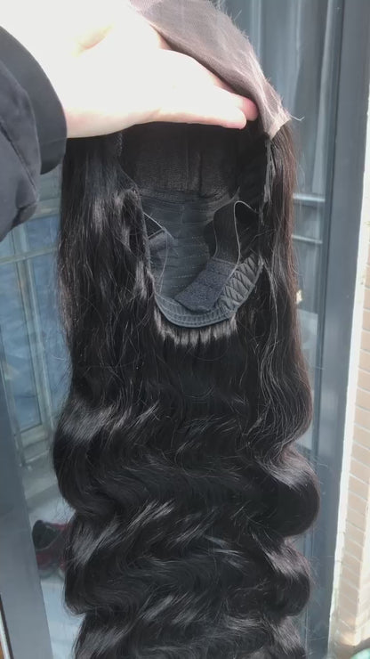 Best Beauty Hair Glueless 6x6 HD Lace Closure Wig Virgin Human Hair Body wave