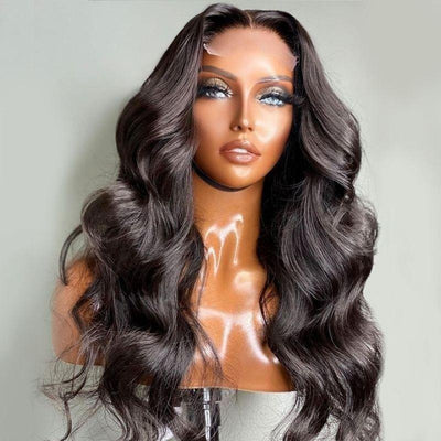 4x4 Lace Closure Wig Body Wave 150% or 180% Density Virgin Human Hair Wigs for Women Best Beauty Hair