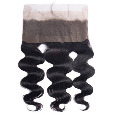 360 Lace Frontal Human Hair Straight Body Wave Deep Wave Curly Frontals Can Be Chosen