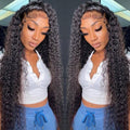 5x5 HD Lace Closure Wig Pre Plucked Jerry Curl Virgin Human Hair Lace Wigs with Baby Hair