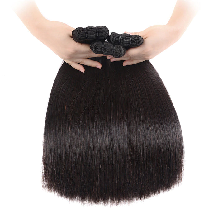 Best Beauty Hair Double Drawn Raw Virgin Human Hair Silky Straight