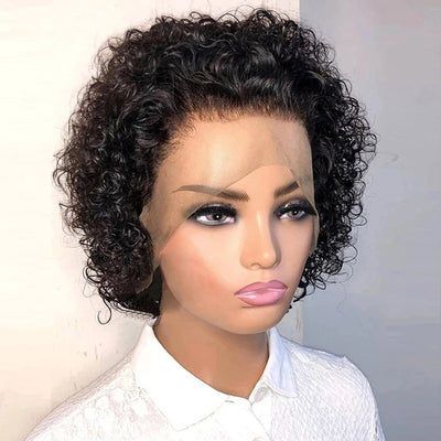 Best Beauty Hair Sassy Curly Short Pixie Wigs