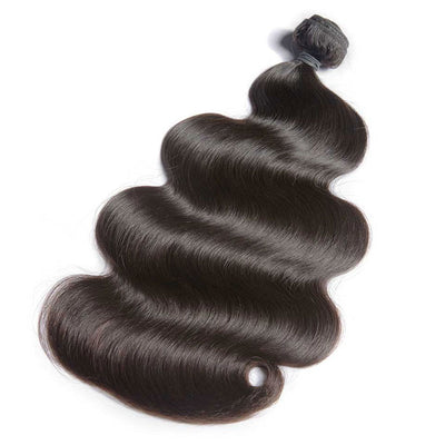 Body Wave Hair Bundles 8" to 40 Inches Natural Color Best Beauty Virgin Hair Weave Extensions