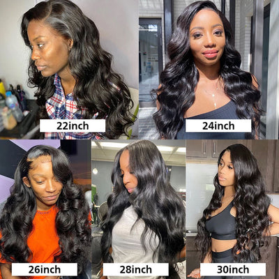 Body Wave Hair Bundles 8" to 40 Inches Natural Color Best Beauty Virgin Hair Weave Extensions