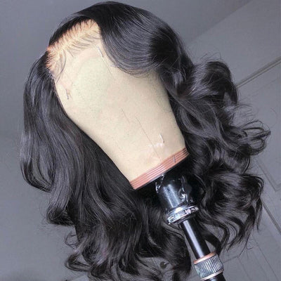 Body Wave Short Bob 4x4 Lace Closure Wig Virgin Human Hair