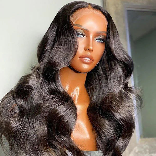 Bouncy Body Wave Transparent HD Lace Wigs Best Beauty Human Hair Flash Sale