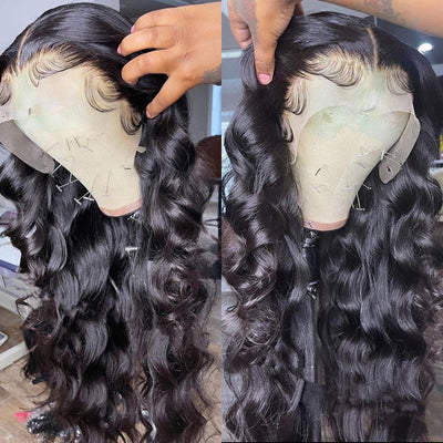 Bouncy Body Wave Transparent HD Lace Wigs Best Beauty Human Hair Flash Sale