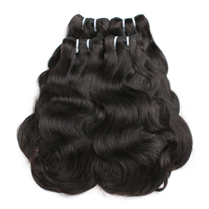 Double Drawn Hair Bundles Best Beauty Raw Virgin Human Hair Weave