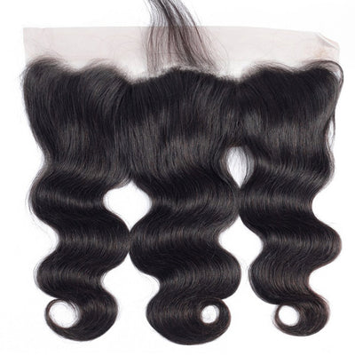 Ear By Ear 13x4 Transparent Lace Frontal Body Wave Virgin Human Hair