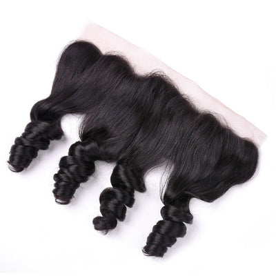 Loose Wave Transparent Lace Frontal Pre Plucked Best Beauty Virgin Human Hair