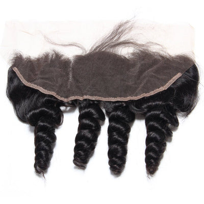 Loose Wave Transparent Lace Frontal Pre Plucked Best Beauty Virgin Human Hair