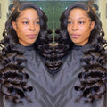 Transparent Lace Closure with Hair Weave Loose Wave 100% Virgin Human Hair Bundles with Closure