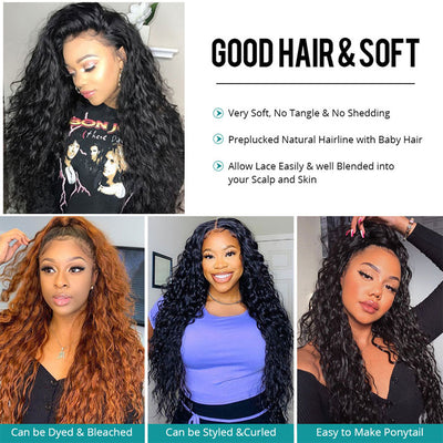 Water Wave Hair Bundles Natural Color Wet and Wavy Best Beauty Virgin Human Hair Extensions