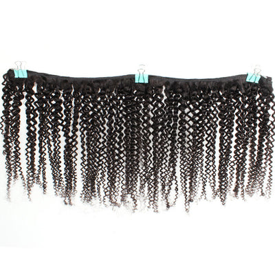 Kinky Curly Human Hair Weave 1/3/4 Bundles Deals Virgin Hair Extensions